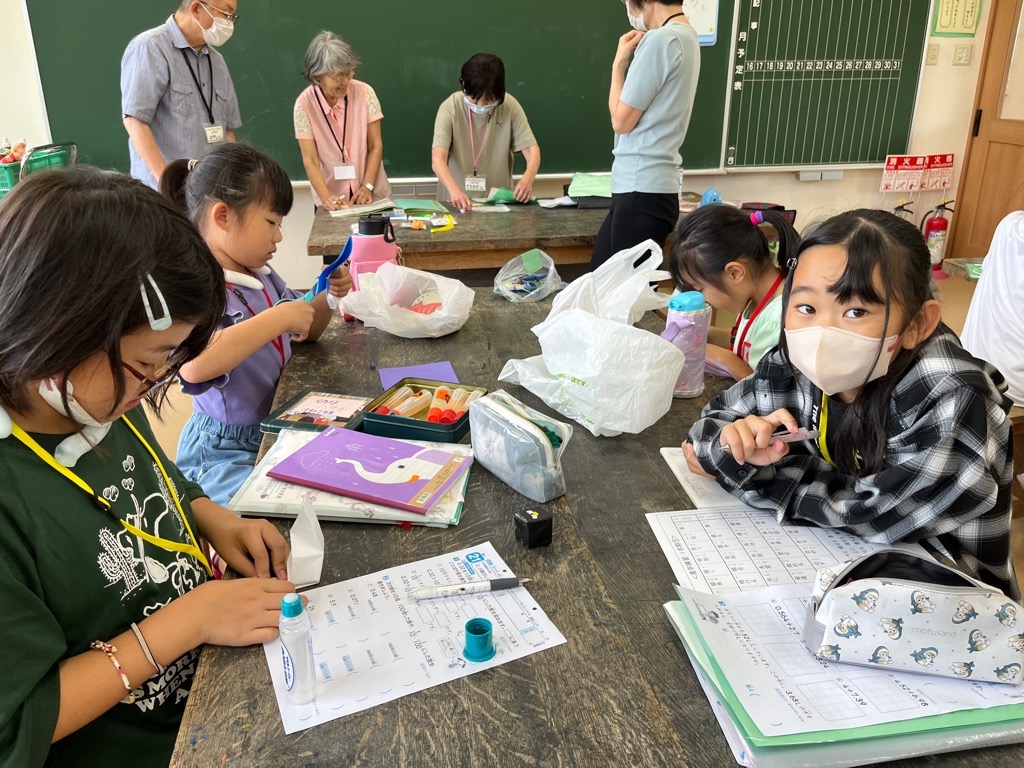 自主学習の様子