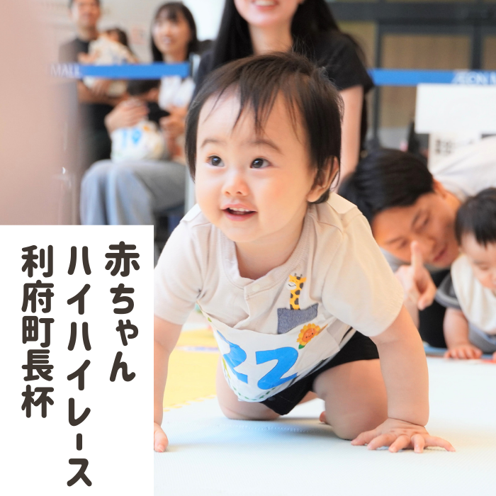 赤ちゃんハイハイレース