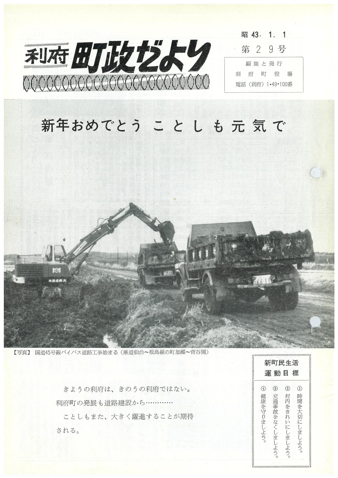 町政だより 第29号