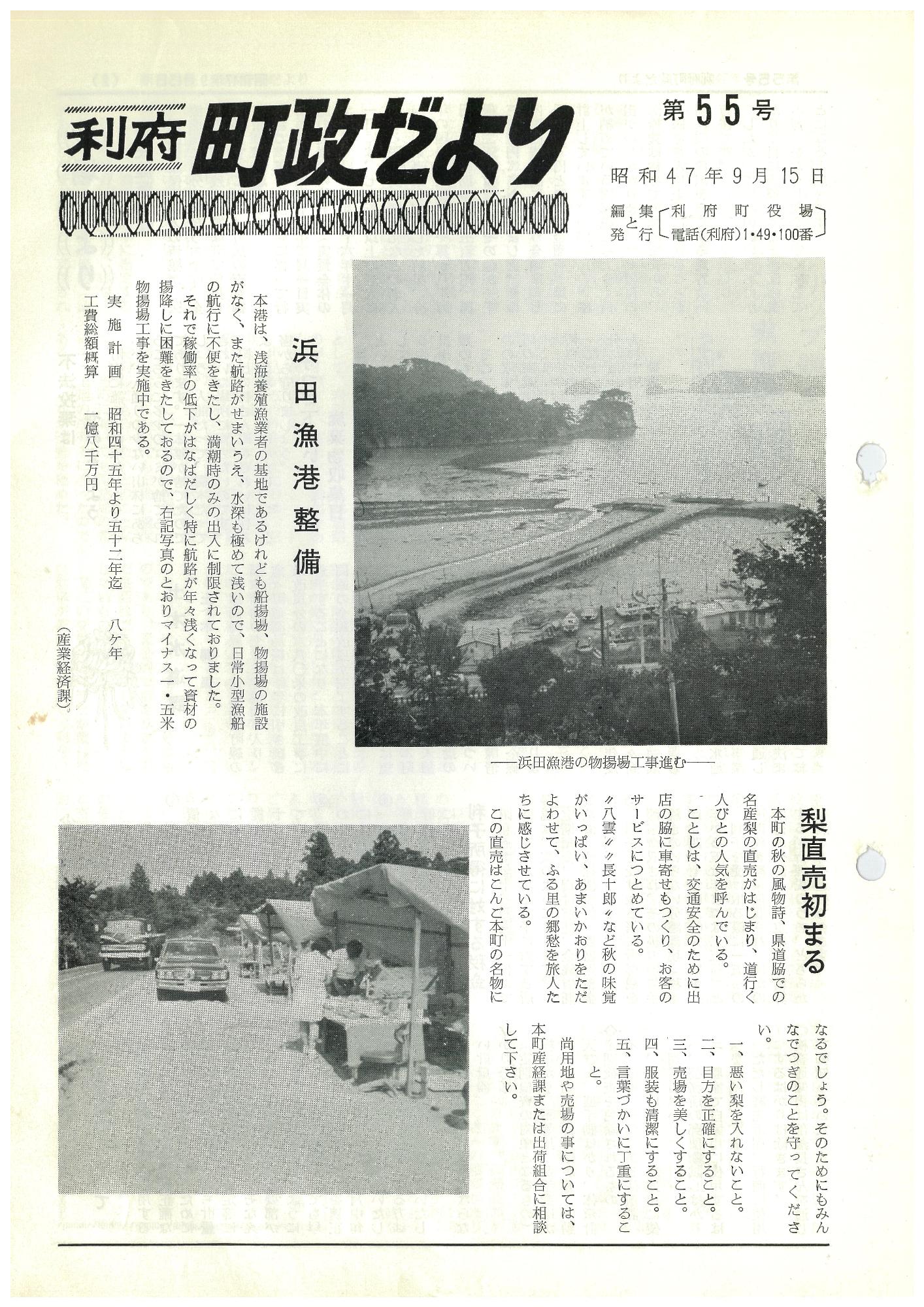 町政だより 第55号