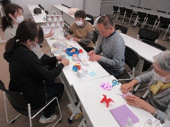 子育てボランティア活動の様子
