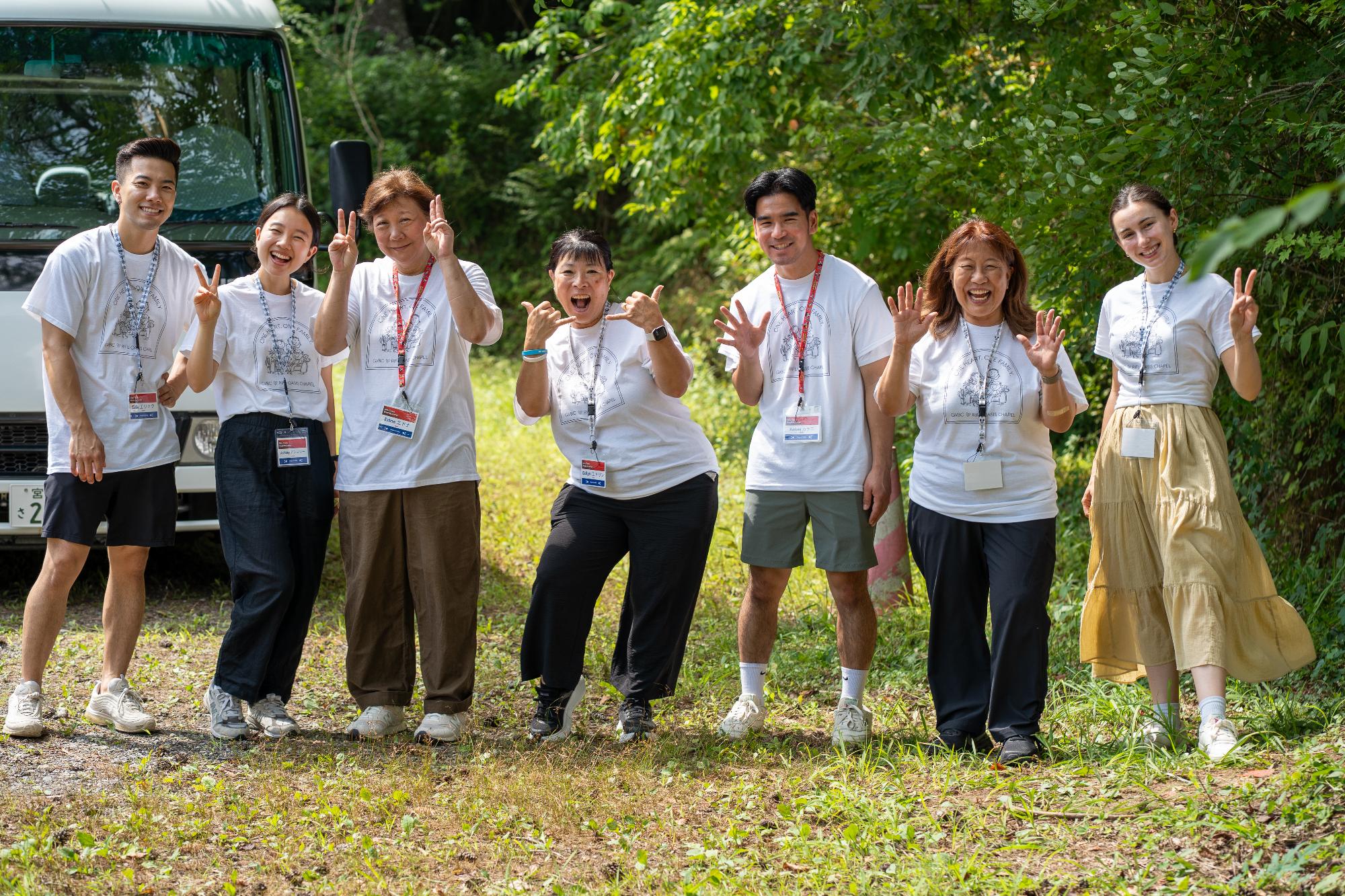 バプテスト教会ボランティアの方々