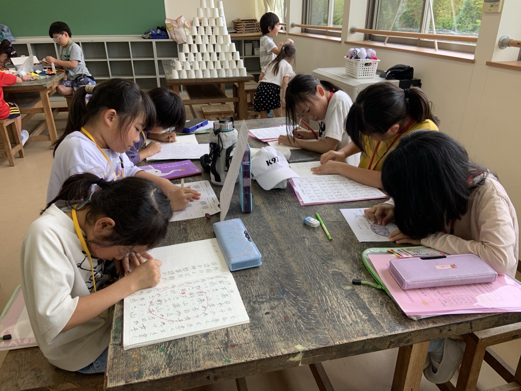 自主学習の様子