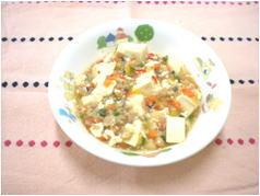 カラフルマーボー豆腐の写真